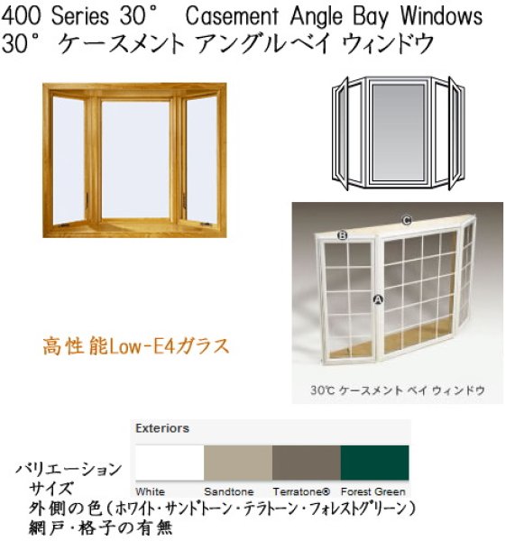 MMショップ】アンダーセン窓 Andersen 400シリーズ ケース